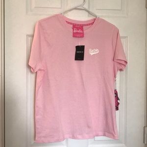 plus size pink barbie shirt